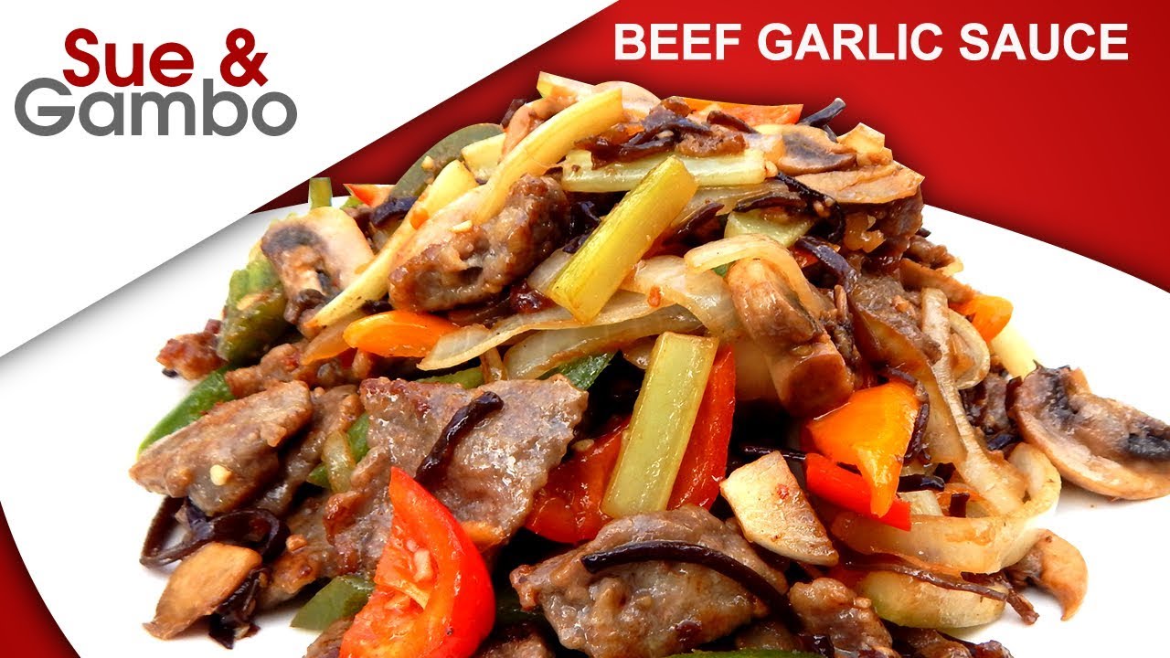 Chinese Beef Garlic Sauce Recipe
