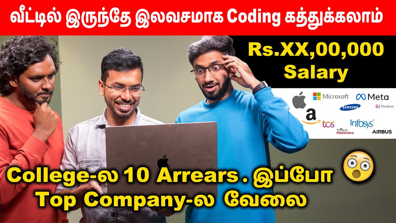 Earn Money from Home in Lakhs💰 Free a Coding கத்துக்கலாம்👨‍💻 10 Arrears to Top Tech Company🔥 Scaler