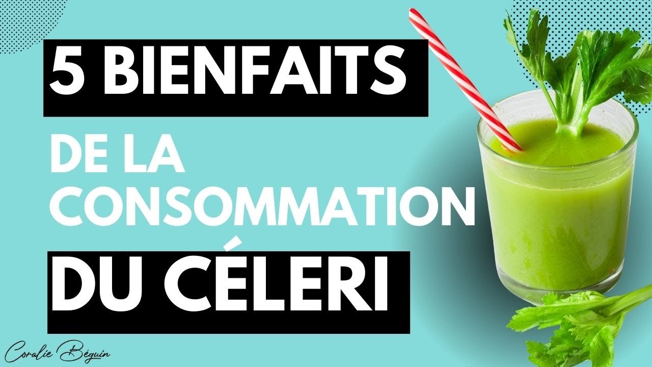 5 BIENFAITS de la consommation du CELERI | Coralie Béguin naturopathe