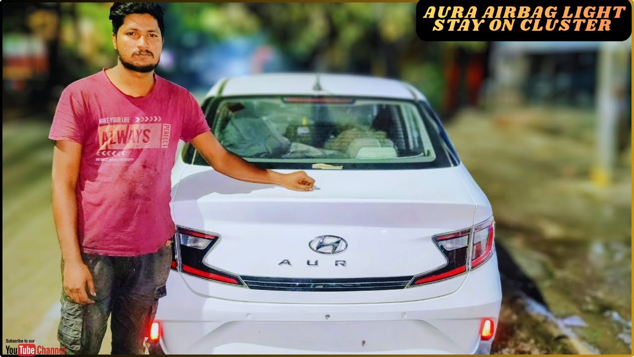 Hyundai Aura Airbag Light Stay On Cluster Meter | Car Clock Spring Faulty Symptoms | DTC- B134600