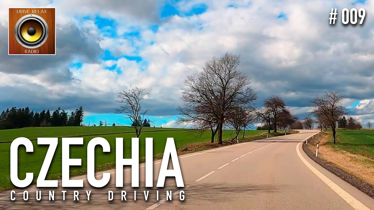 Czechia Countryside Driving Tour n the South Bohemian Region 🎹 Czech Republic 4K HDR 60fps