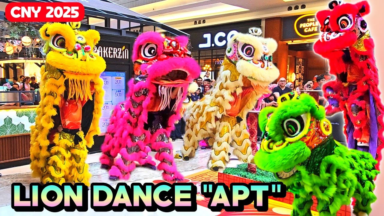 Lion Dance APT CNY 2025, Barongsai Atraksi Terbaru Tien Lung Indonesia