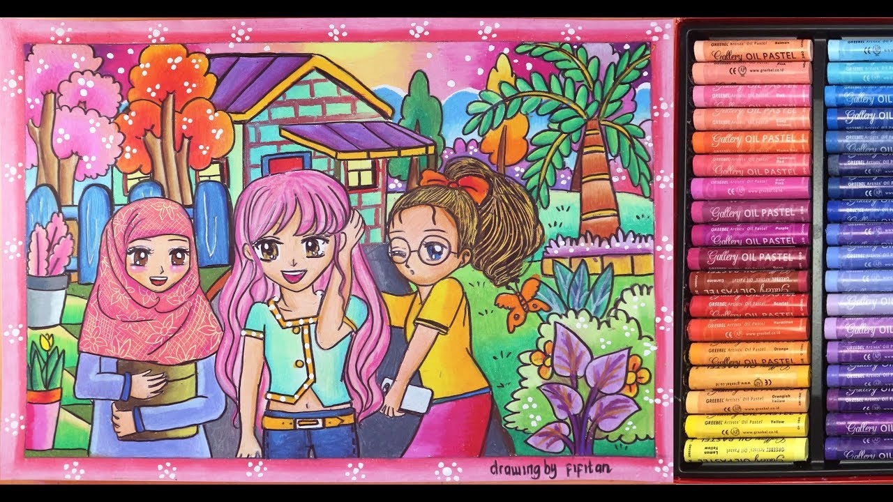 CARA GRADASI WARNA EP 59  Tema 