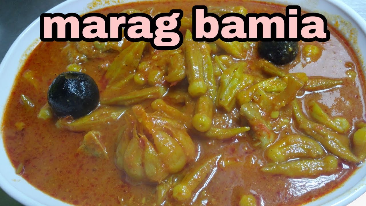 MARAG BAMIA (stew mutton with okra)