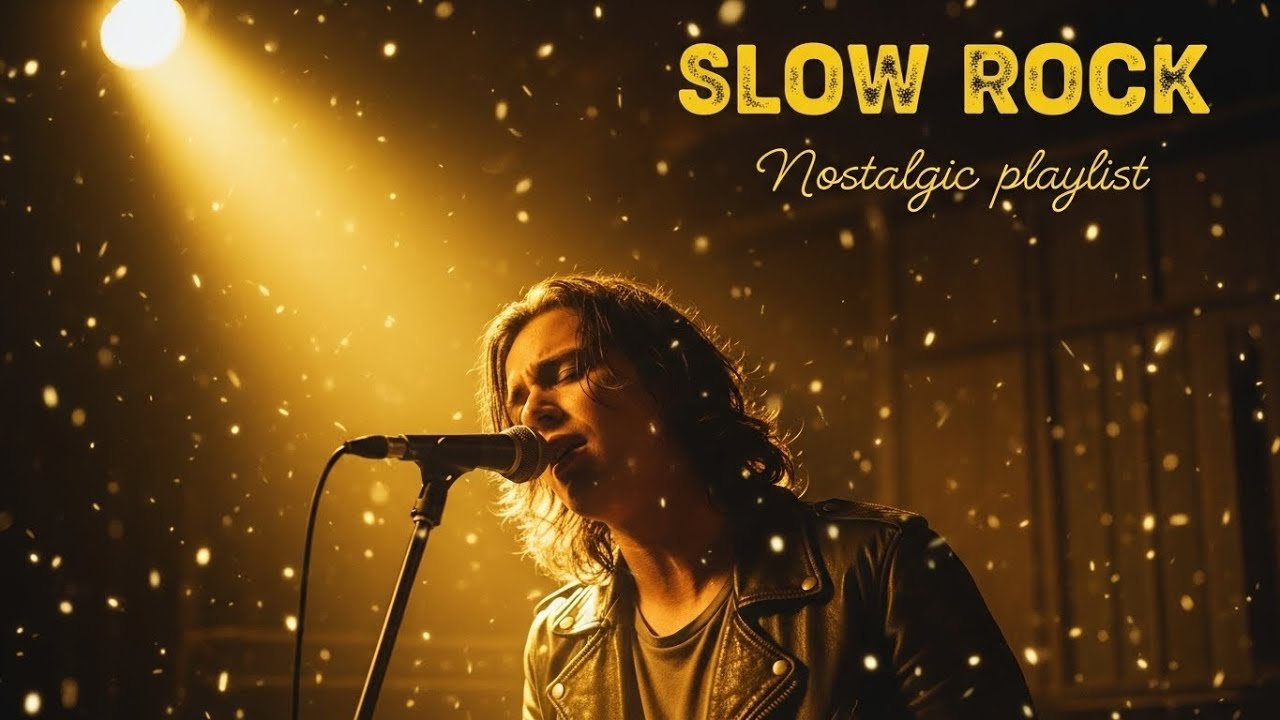 Classic Rock Ballad Collection – Slow Rock Songs with High Notes and Deep Emotion 🎤🔥