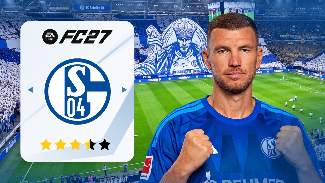 J&rsquo;ai RETAP&Eacute; SCHALKE 04 sur FC27 ! 🔵⚪️