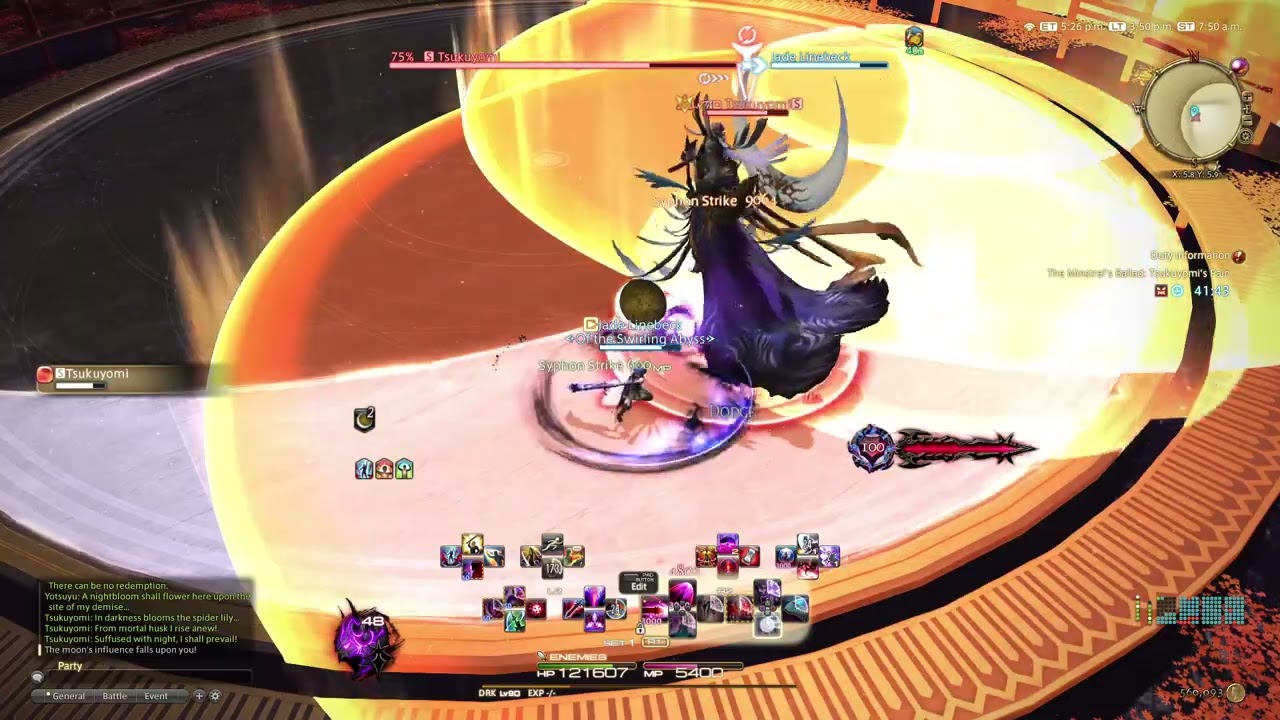FFXIV Tsukuyomi's Pain (Extreme): Meteor/Moon Phase for Solo run (Pre-7.0)