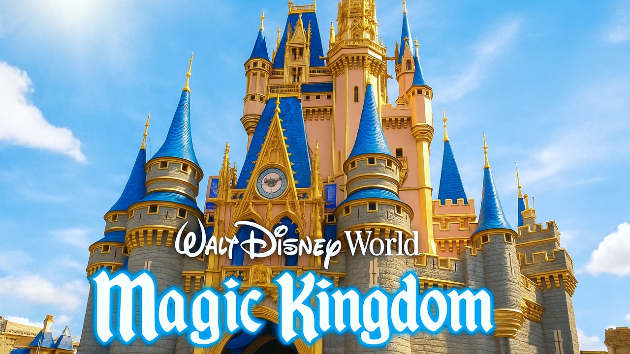 Summer Crowd Walk at Magic Kingdom Disney World Fantasyland