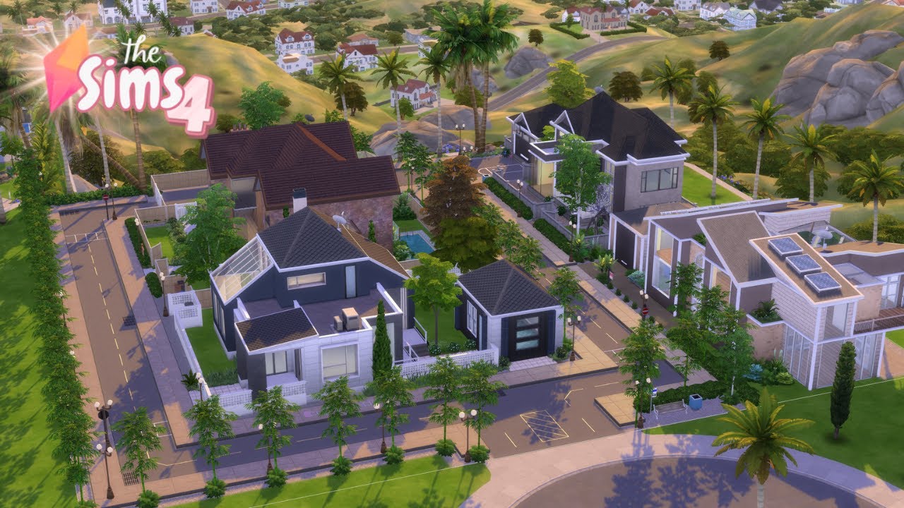 Sims 4 Speed Build | 2000s Suburban Neighborhood *Exterior*