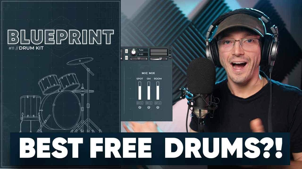 Best FREE Drum Virtual Instrument - FREE Sample of the Week