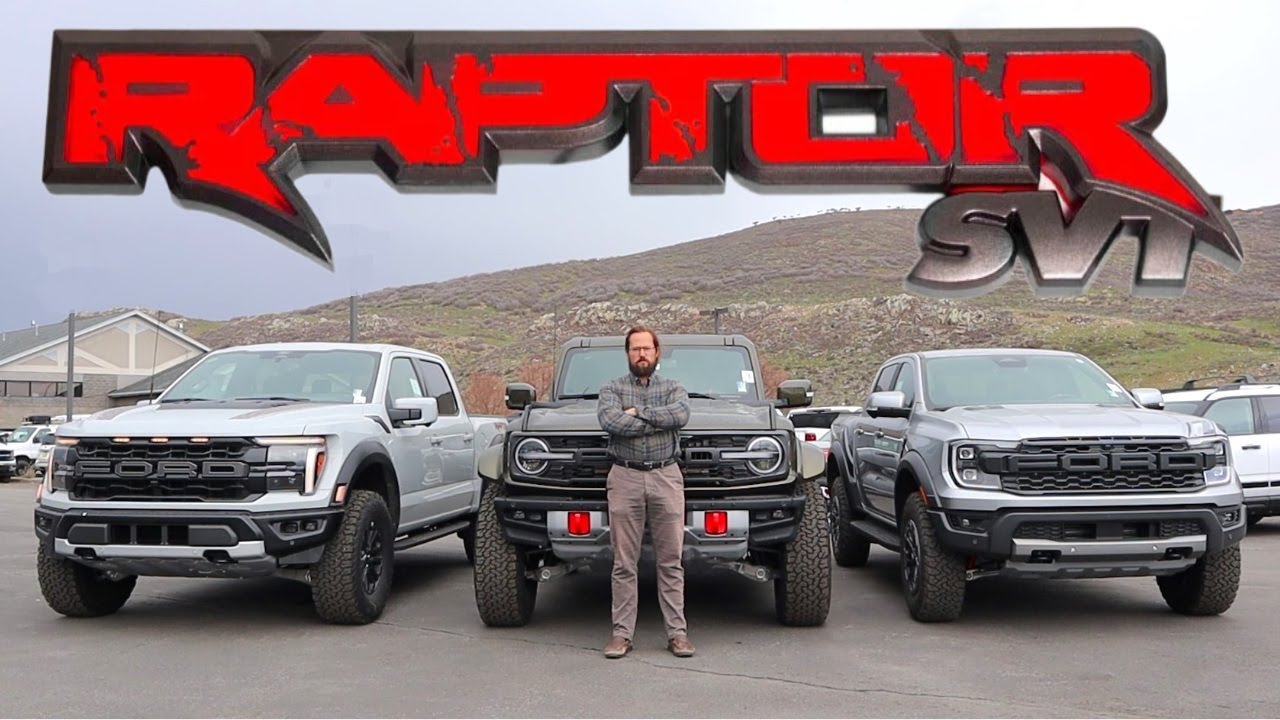 2024 Ranger Raptor vs F-150 Raptor vs Bronco Raptor: Which Raptor Drives The Best?