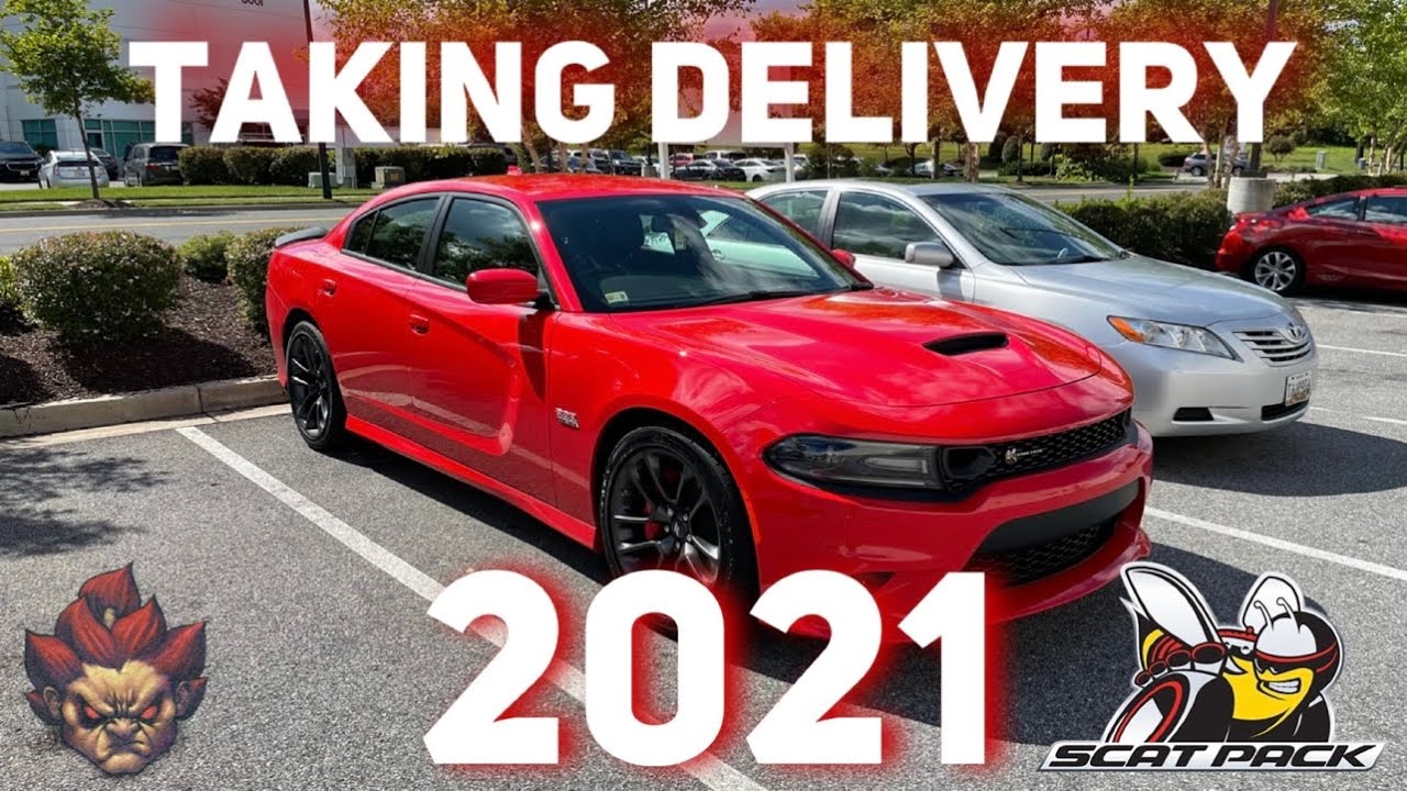TAKING DELIVERY OF MY NEW 2021 DODGE CHARGER 392 SCATPACK🐝!! | At The Age Of 23!!