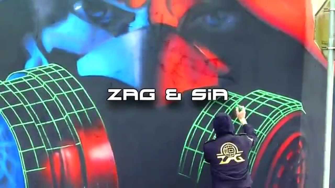 ZAG & S&igrave;A Street Art - 