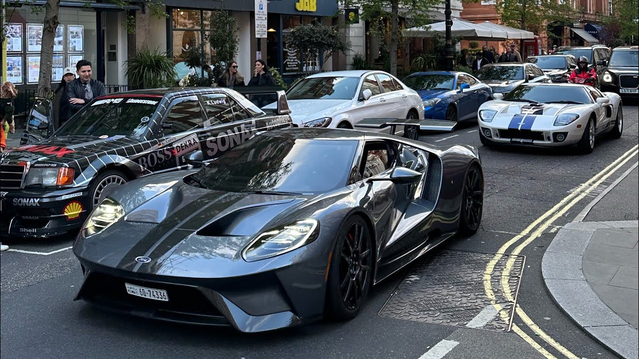 La FOLIE des rues londoniennes!! Carspotting in London