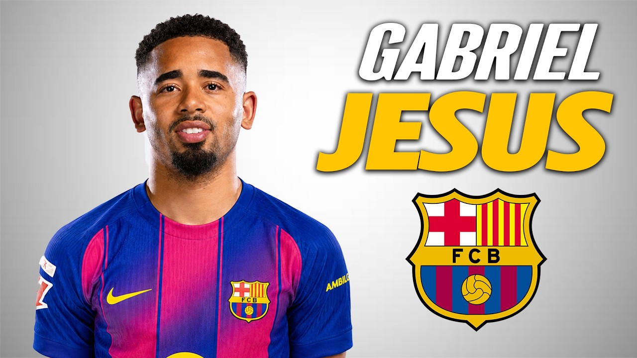 Gabriel Jesus ● Welcome to Barcelona 🔴🔵 🇧🇷 Amazing Skills | Goals & Assists | HD