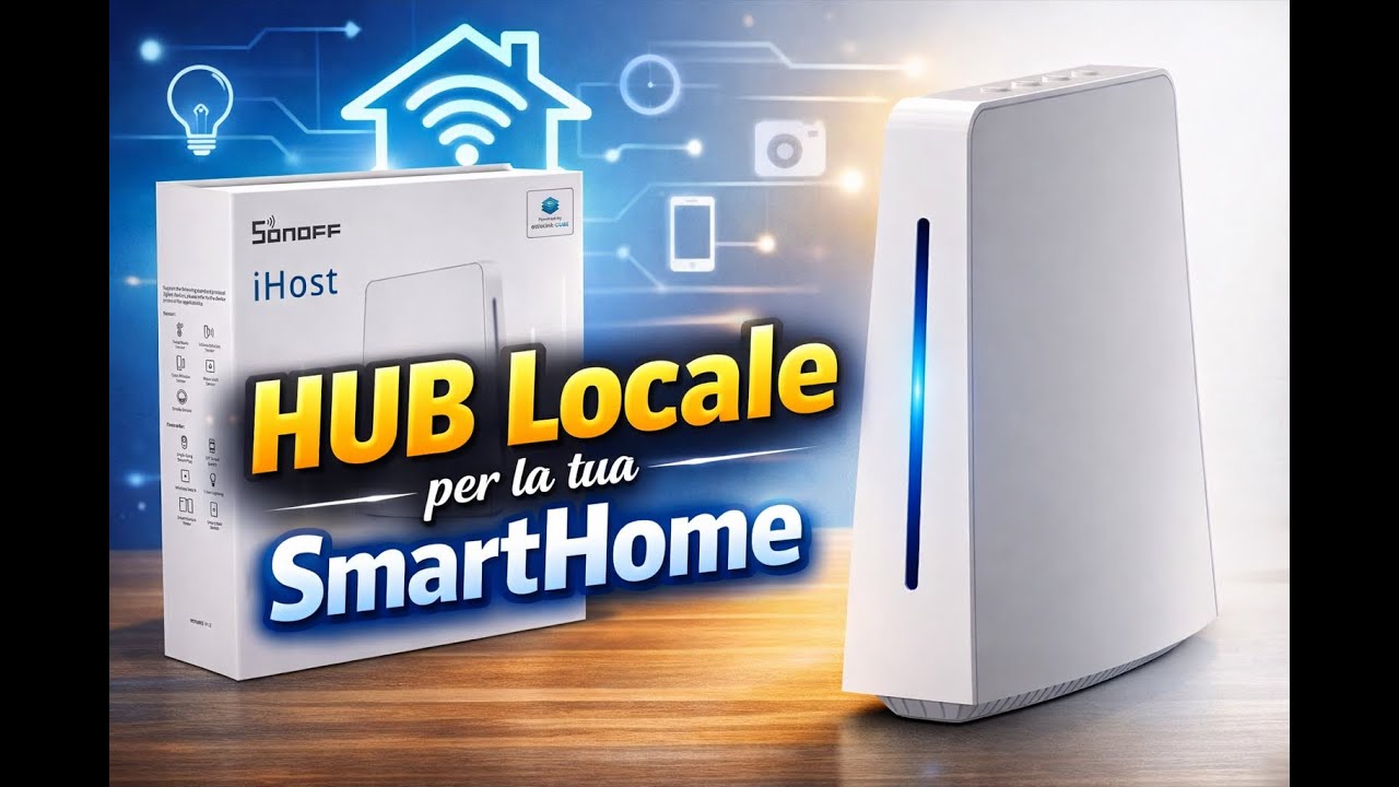 SMART HOME in LOCALE con SONOFF IHOST!
