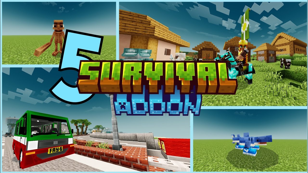 5 Addon random yang membuat Minecraft kalian lebih unik!! Mcpe 1.21+