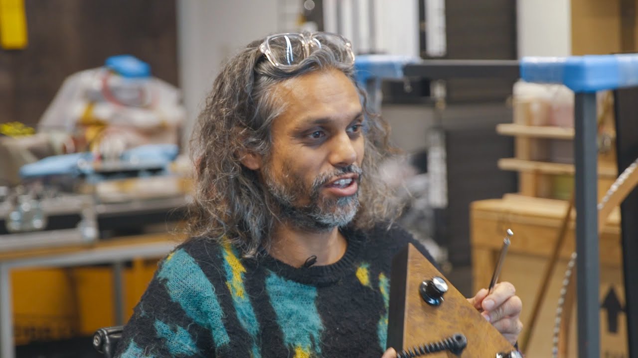 Sculpture Meets Music | Haroon Mirza & Lucy Armstrong talk New BCMG project 're_creation'