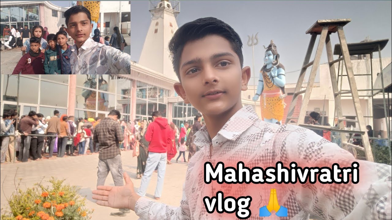  Happy Mahashivratri vlog 🙏 chacha ji ke ladke full enjoy 😄