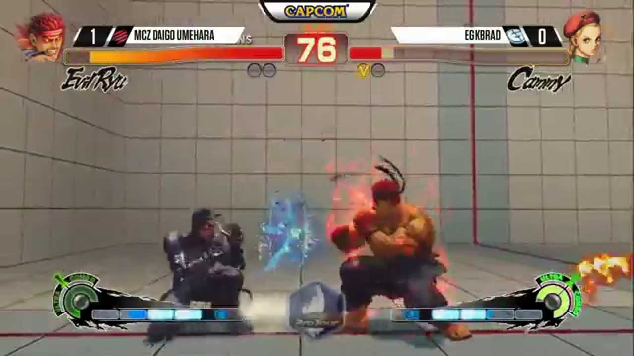 Daigo (Evil Ryu) vs K Brad (Cammy)  - Norcal Regionals 2015 #USF4