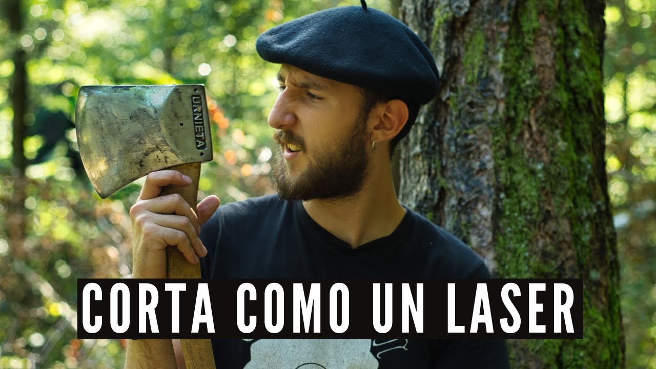 ESTA HACHA ENORME ES UNA BESTIA NUNCA VISTA!!