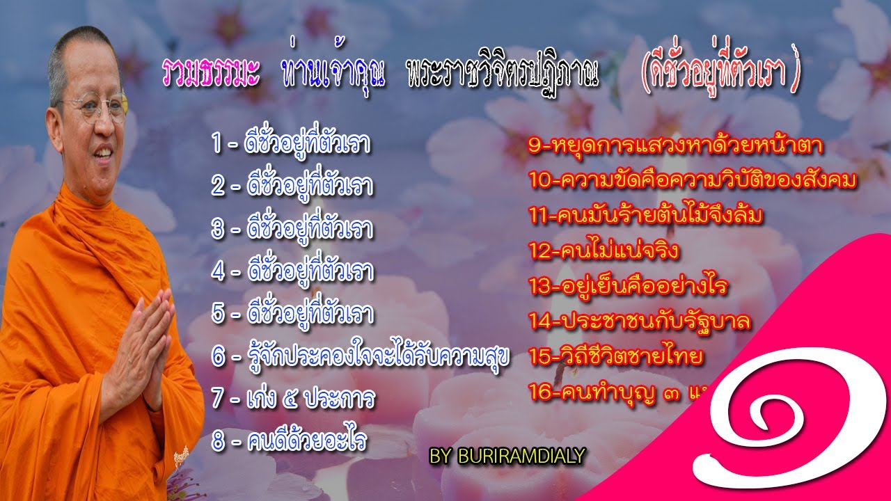 เจ้าคุณพระราชวิจิตรปฏิภาณ (ดีชั่วอยู่ที่ตัวเรา)