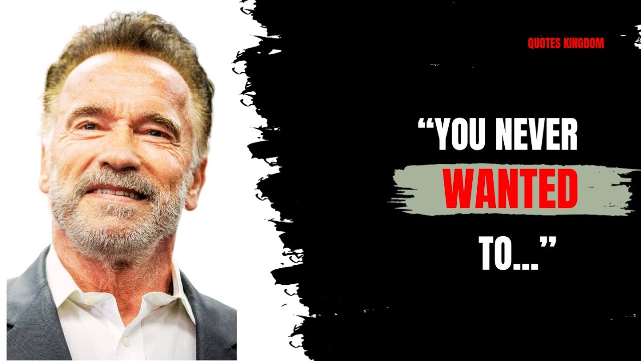 Wisdom From Body Building Champion Arnold Schwarzenegger P 1 #quotes #lifelessons  #QuotesKingdom