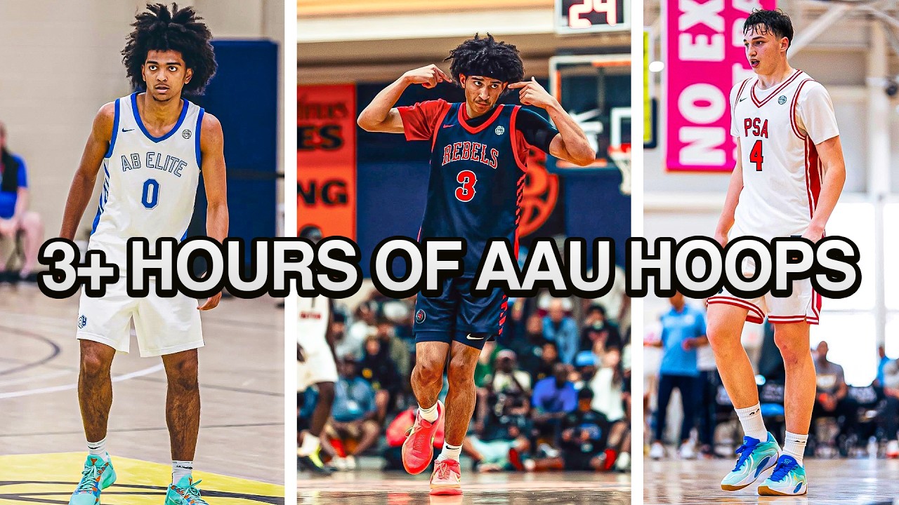 3+ Hours Of The BEST AAU Basketball Games To Fall Asleep to!