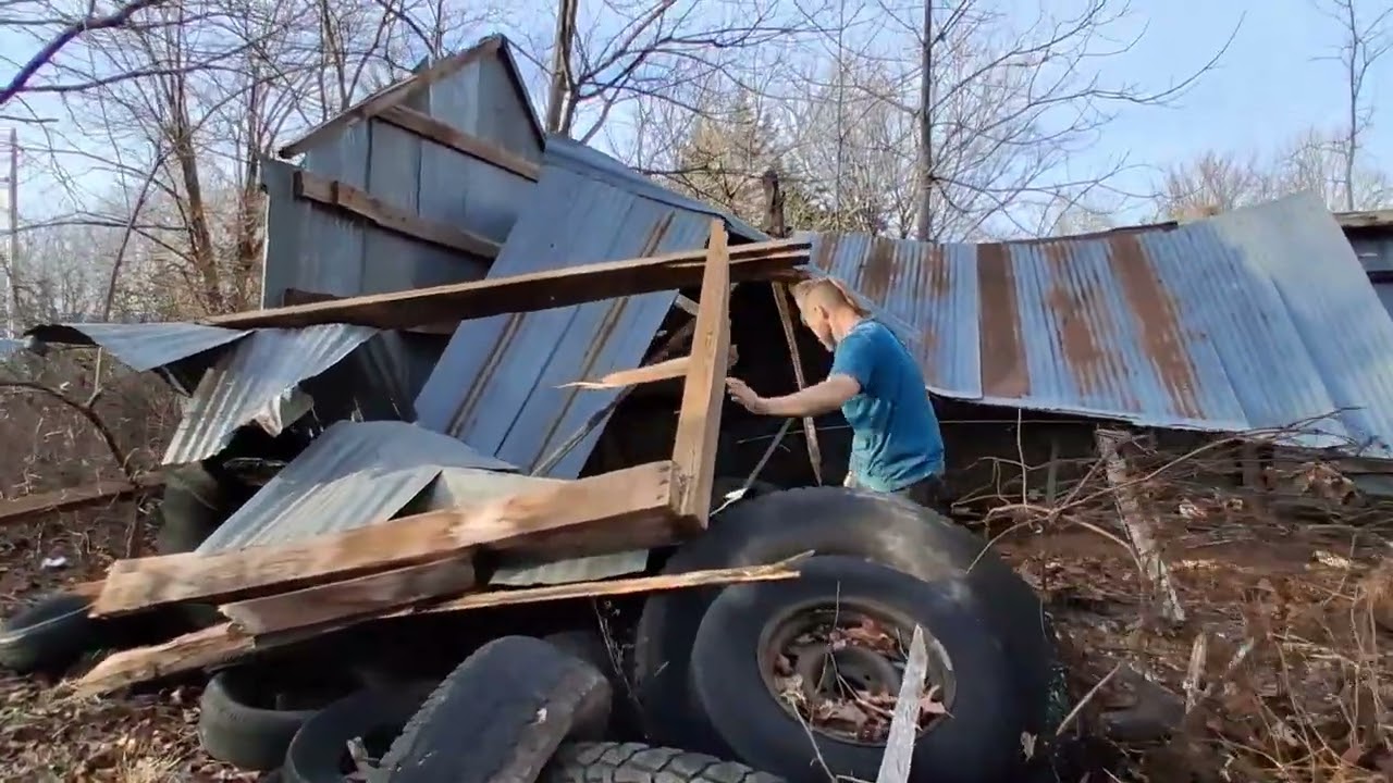 LESSON LEARNED: NOT TARZAN,ITS STILL TO WET TO DRIVE IN YARDS W/ 2 WHEEL DR TRUCKS. 