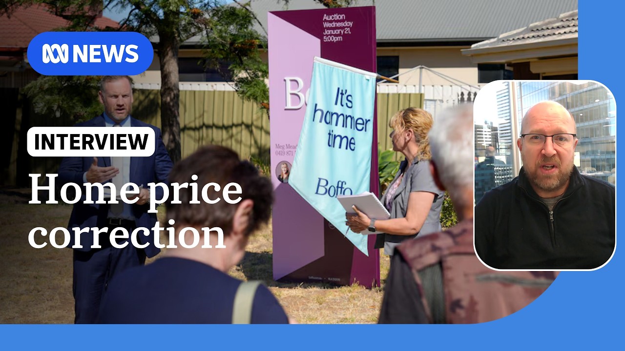 Broad-based correction across all cap cities as auction clearance rates below 50 per cent | ABC NEWS
