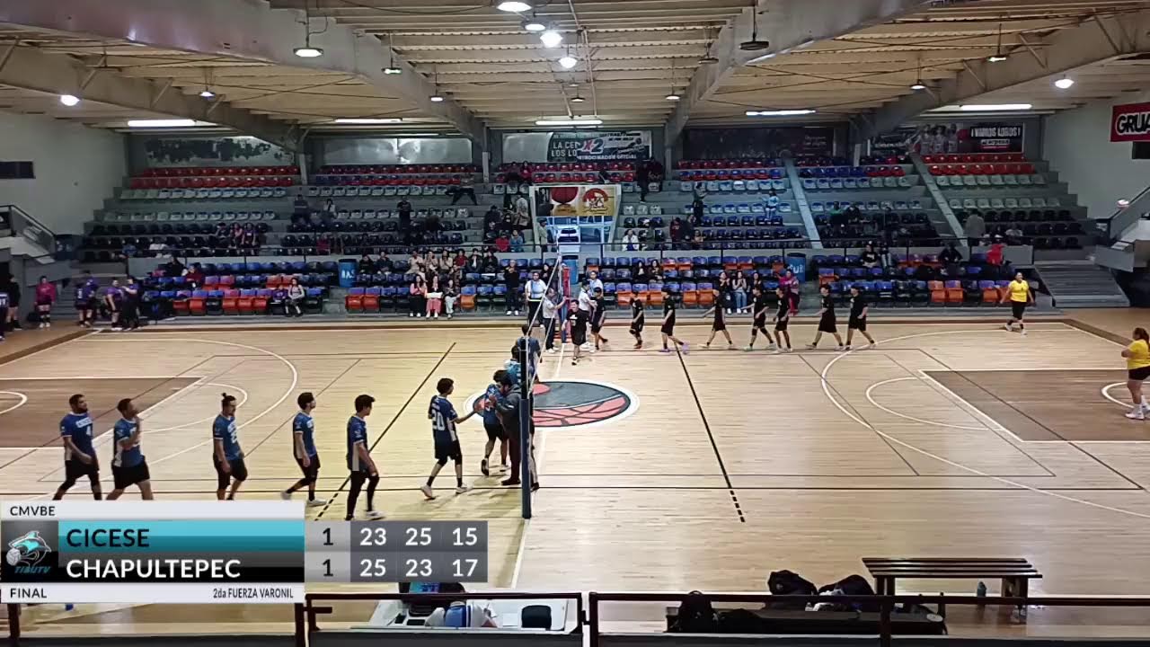 CICESE 🆚 CHAPULTEPEC ( FINAL 2da FUERZA VARONIL) CMVBE 