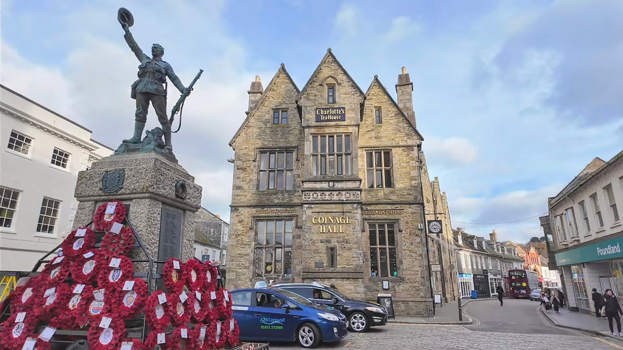 Truro - Cornwall's Sole Cathedral City - Autumn Walk