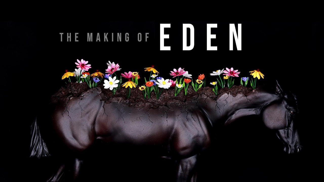 Создание EDEN | Урок по изготовлению модели лошади Breyer на заказ