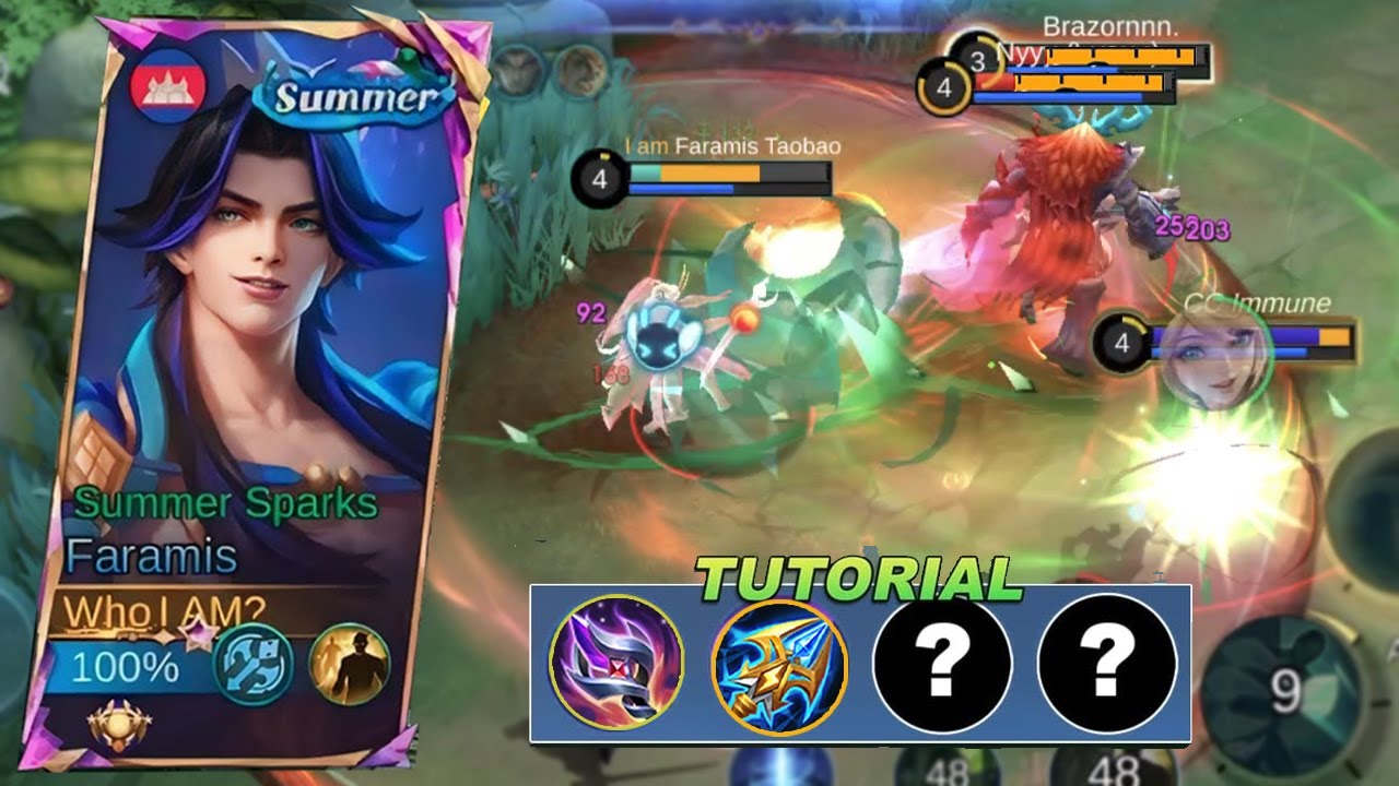 I USED TOP 1 GLOBAL FARAMIS BUILD AND THIS HAPPENED… (instant Damage one shot) - MLBB