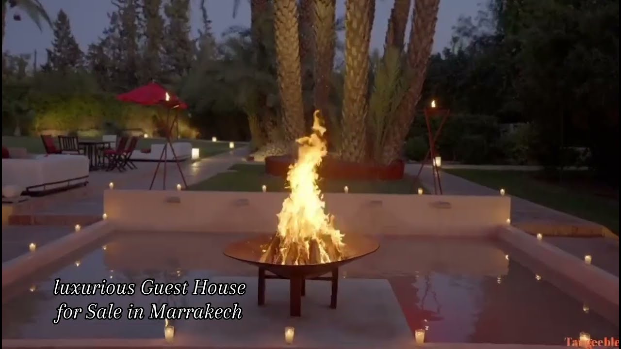 Touring a STUNNING 6M 550K € Guest House for Sale | Marrakech Palmeraie | 50% Deposit  50% Mortgage
