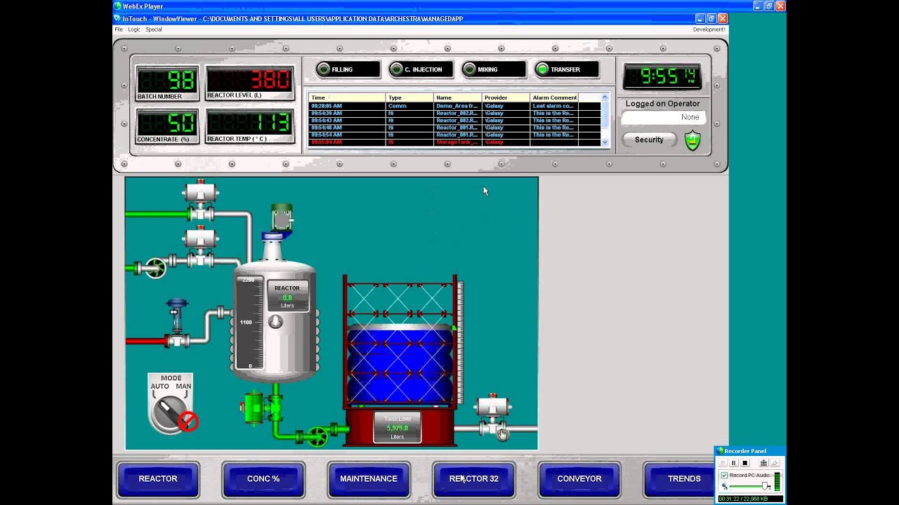 Wonderware System Platform - Object Based SCADA