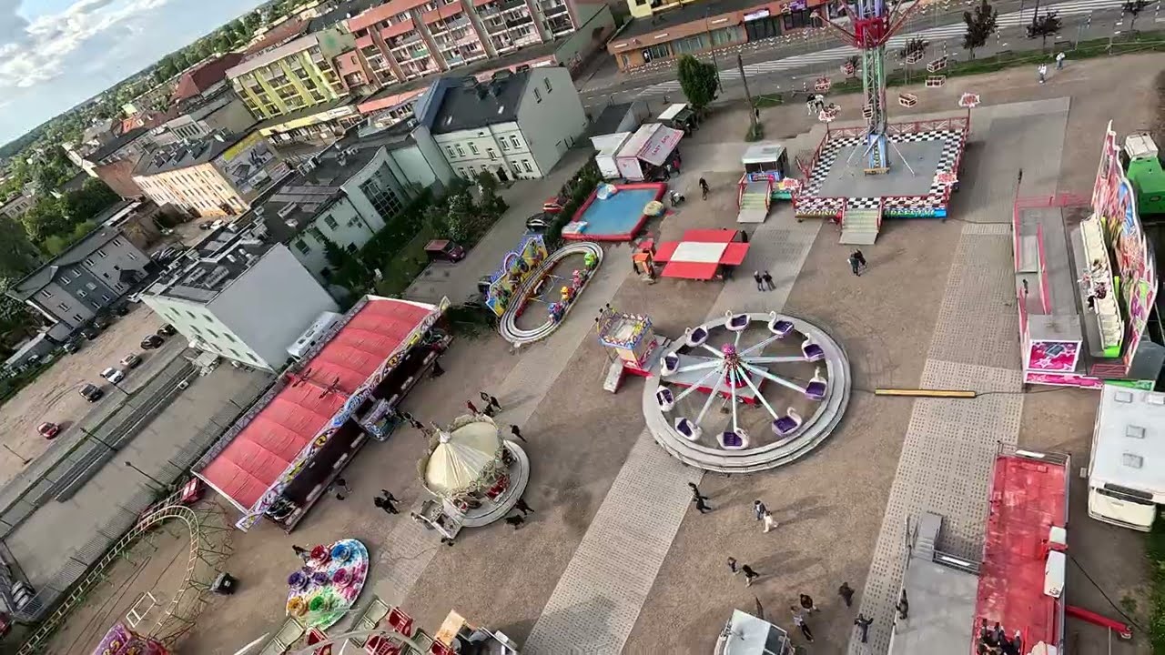 Karuzela Booster (Lunapark Felner) On ride 1 - Kutno - Maj 2025
