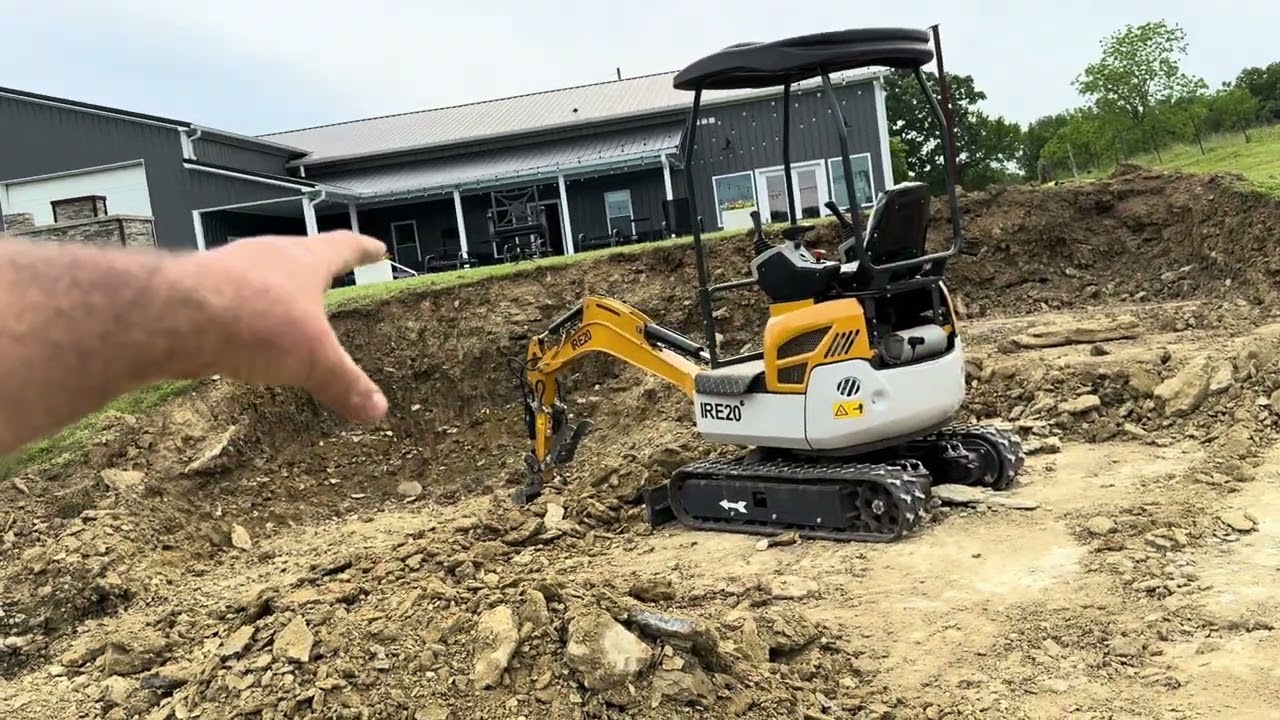 just over 10 hours on my Chinese excavator ￼