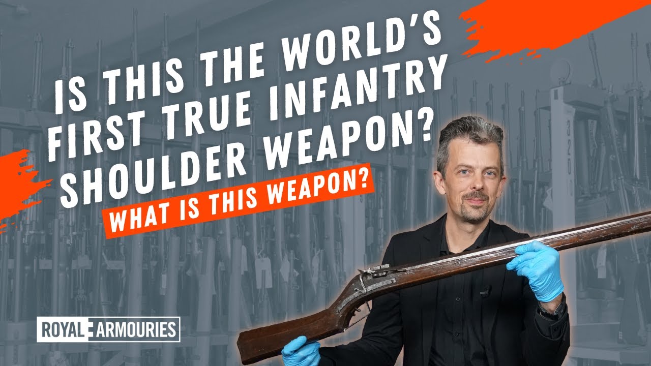 An Arquebus from Henry VIII's army, with firearms and weapon expert Jonathan Ferguson