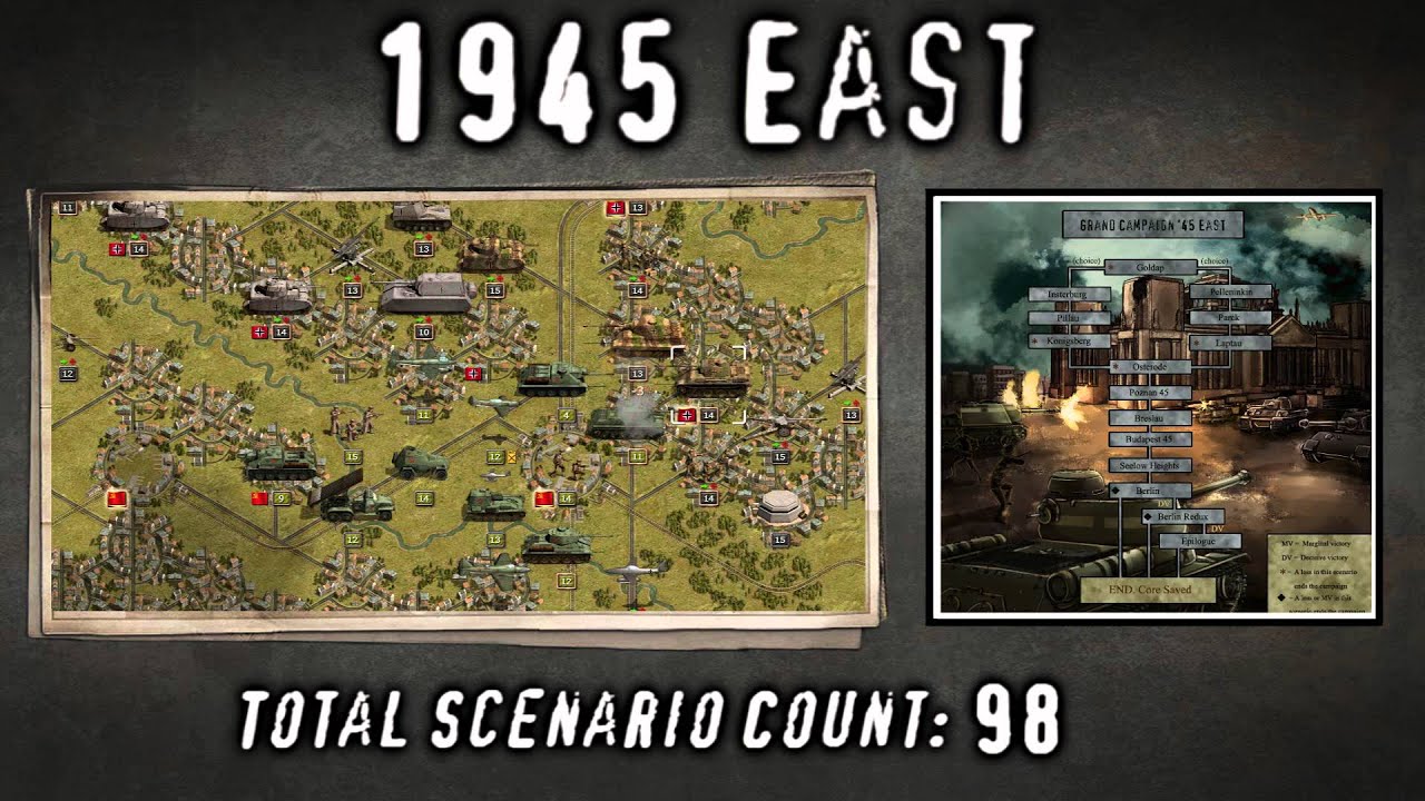 Panzer Corps Grand Campaigns Mega Pack Promo Video
