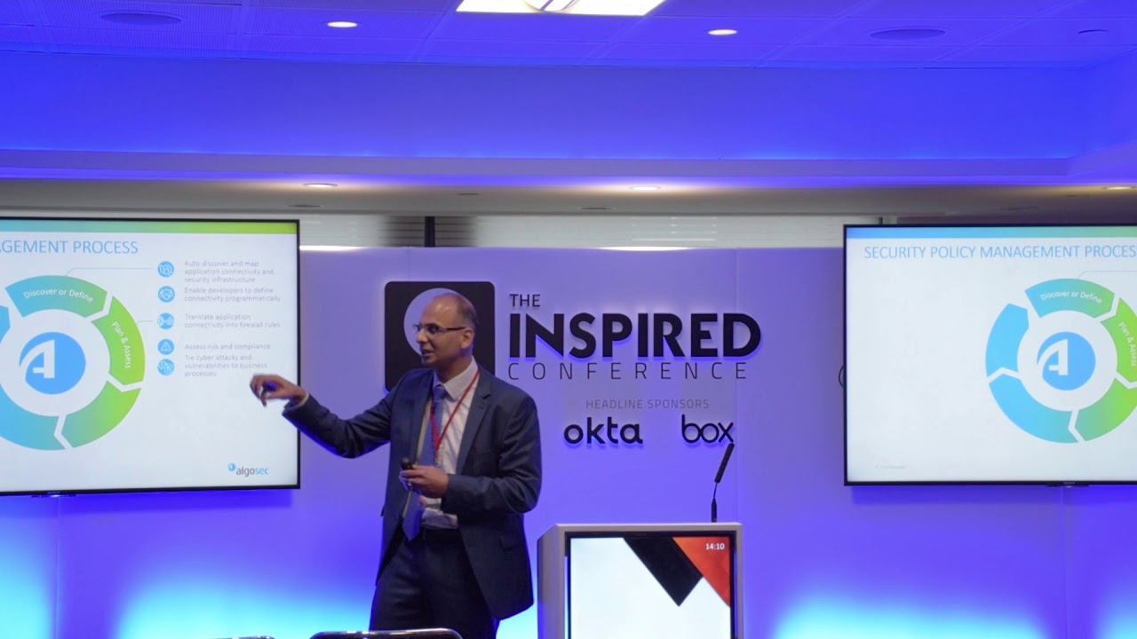 Ken Sohal || Algosec Presentation @ CIO Inspired Conference