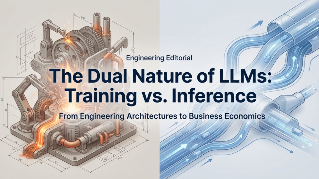 The Dual Nature of LLMs   Training vs  Inference