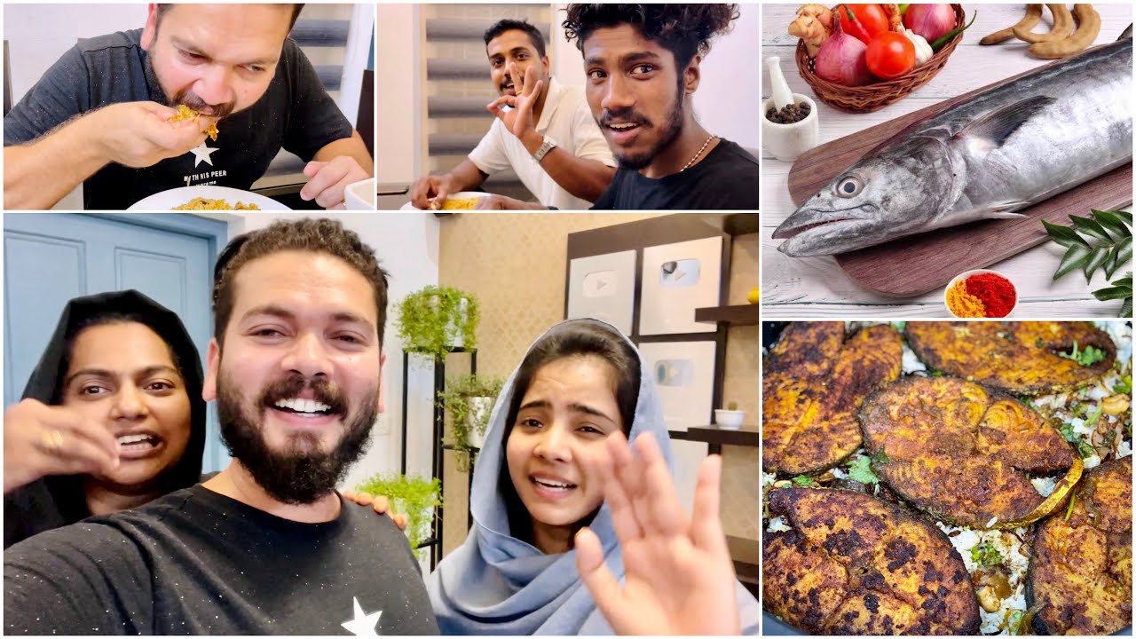 മഷൂറയുടെ അടിപൊളി King Fish Biriyani 😋 | Mashura | Basheer Bashi | Suhana