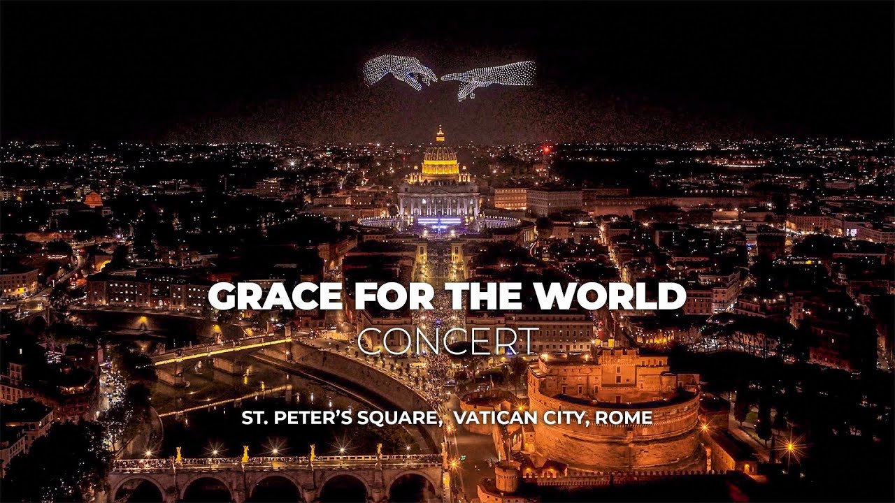 GRACE FOR THE WORLD Concert in VATICAN CITY | Pharrell, Andrea Bocelli, Karol G, John Legend & More
