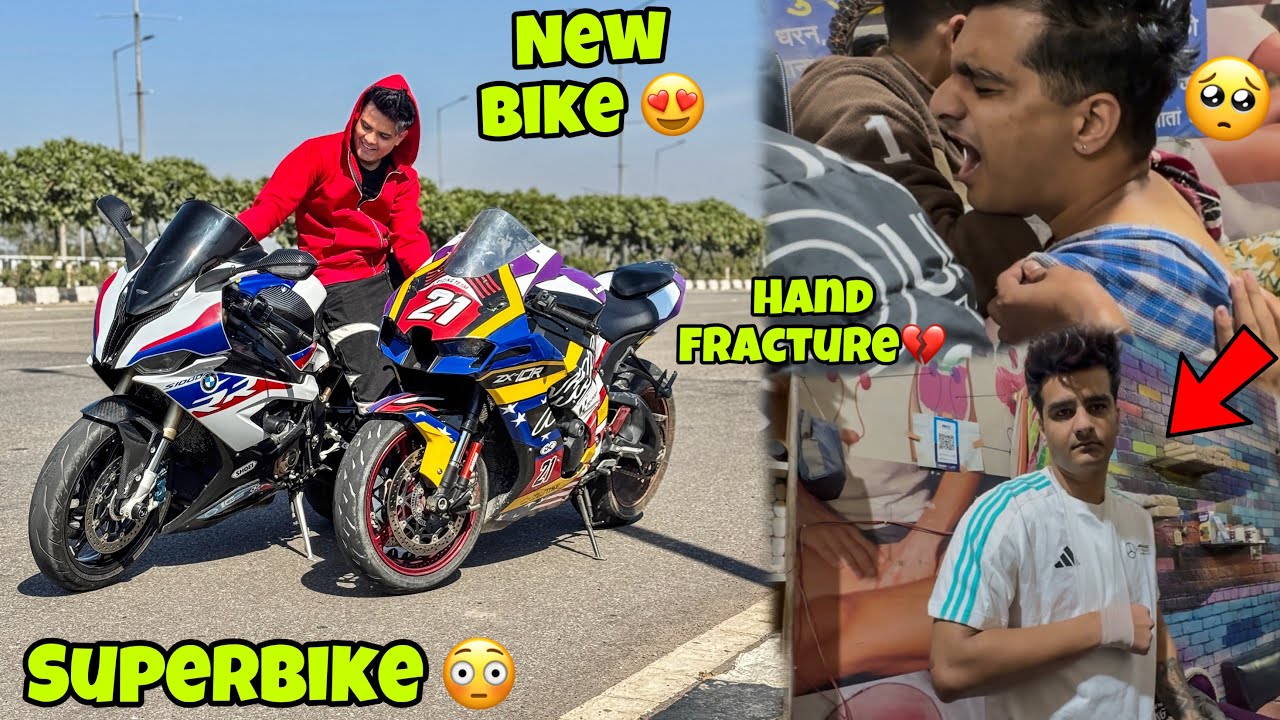 New Bike S1000rr Vs Zx10r || Jannu Ka Shoulder Tut Gya 💔Yeh Kya ho Gya