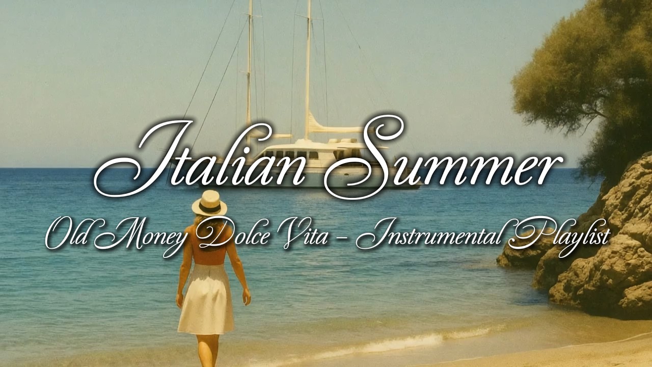 An Italian Summer 🌊 | Vintage Dolce Vita Instrumental Playlist