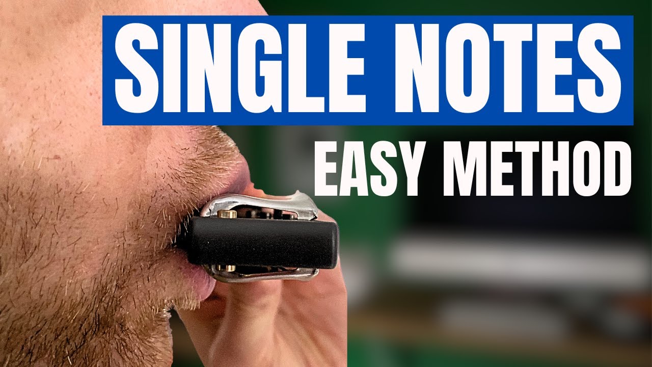 How to Play Single Notes on Harmonica (Lip Pursing)