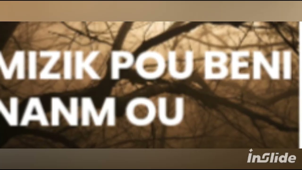Mizik pou beni nanm.nou dwe mache menm jan ak legliz primitif 💒