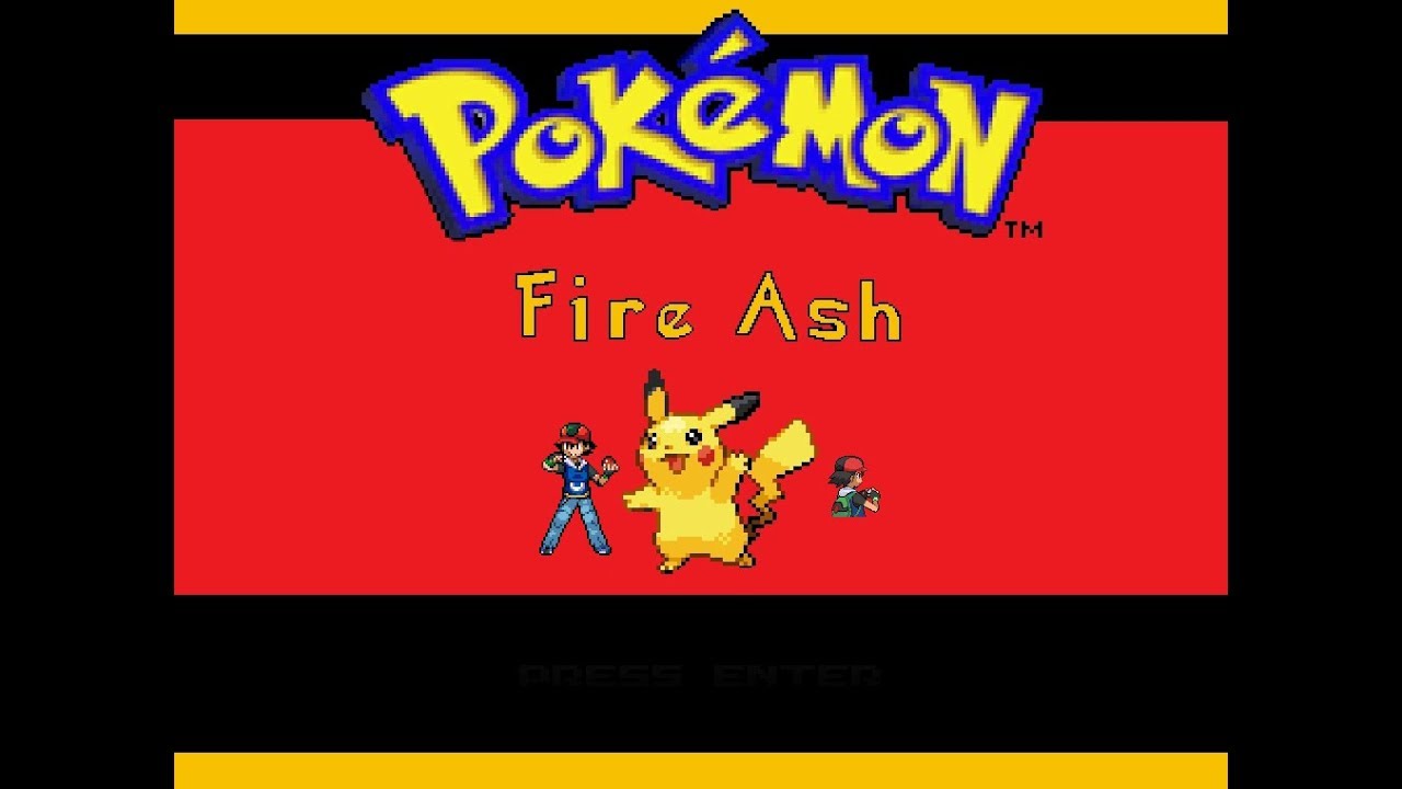 Pr&eacute;sentation Pok&eacute;mon Fire Ash (PC)