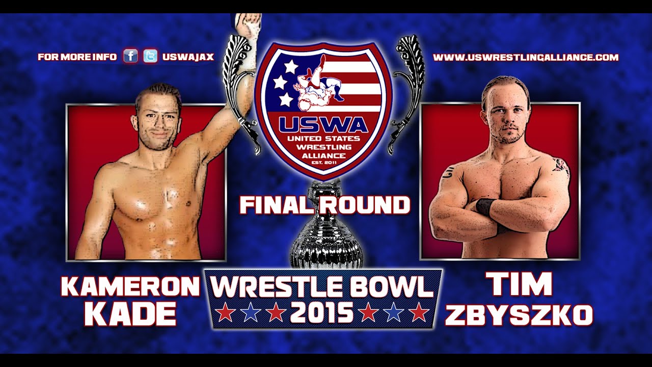 USWA: Kameron Kade v Tim Zbyszko - (Trophy Match) Wrestle Bowl 2015